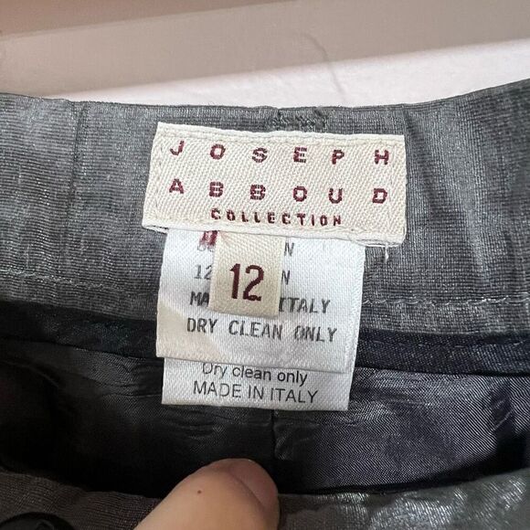 Joseph Abboud Collection size 12 linen dress pants - Picture 7 of 11